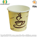 Eco-Friendly 4oz copo de papel pequeno café com GV FDA